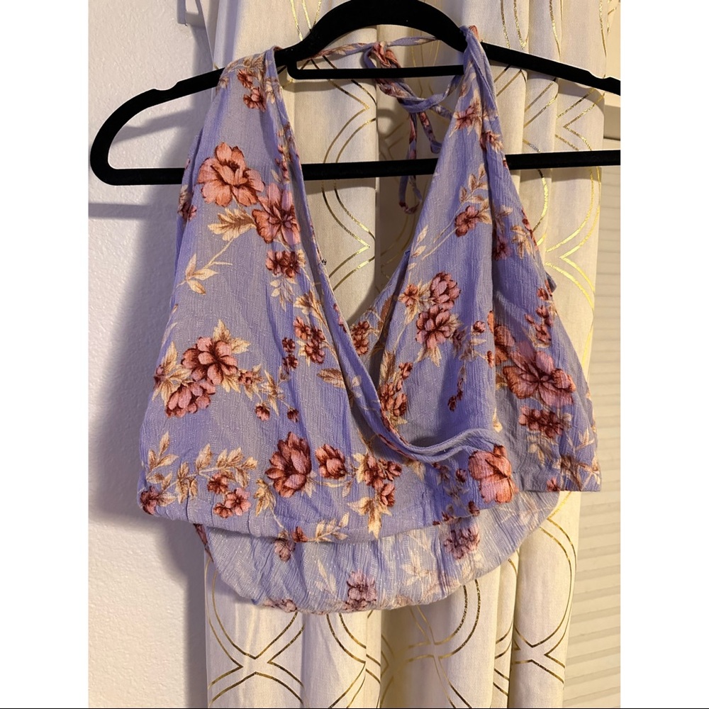 American Eagle Cropped Tank Top